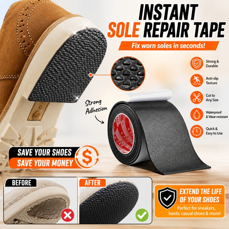 Sneaker Care Service - 1 Adesivo Antiderrapante Silencioso para Sola